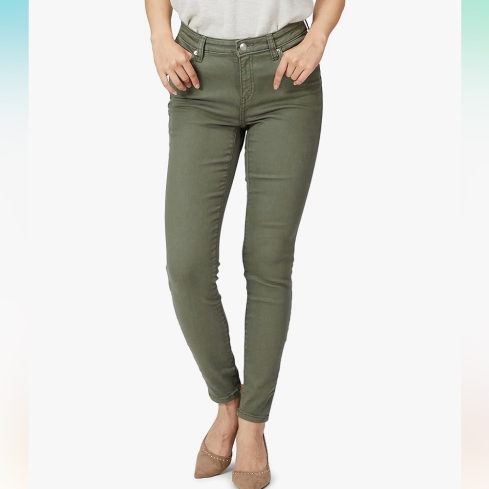 Olive Green Skinny Jeans
